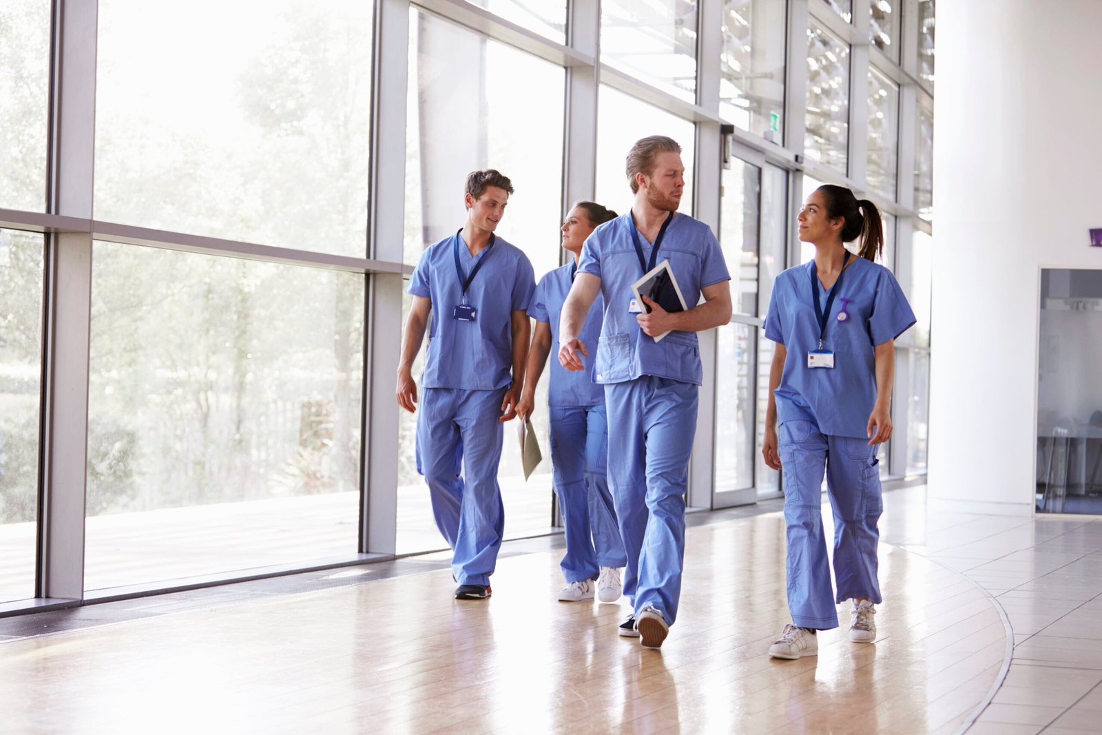 A group of nurses