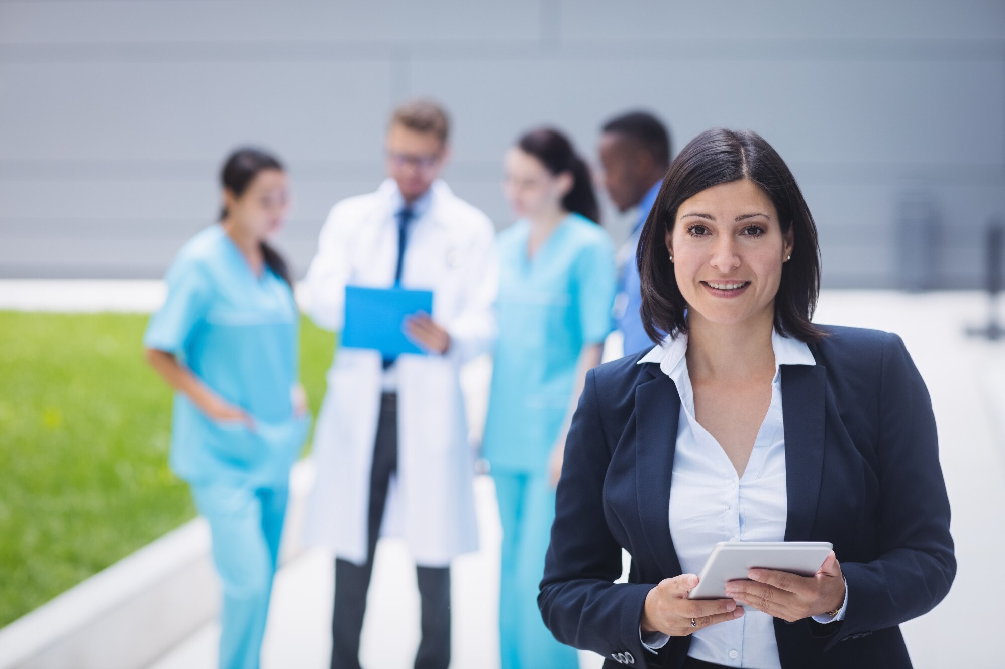 non-clinical healthcare staffing